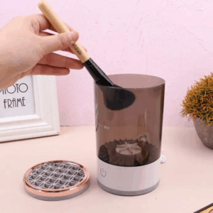 Trimey Electric Makeup Brush Cleaner – Quick-Dry Spinner for Deep Cleaning